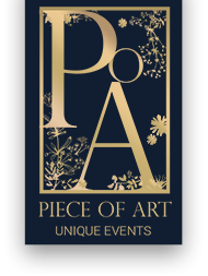 Piece of Art לוגו - חברת הפקת אירועים